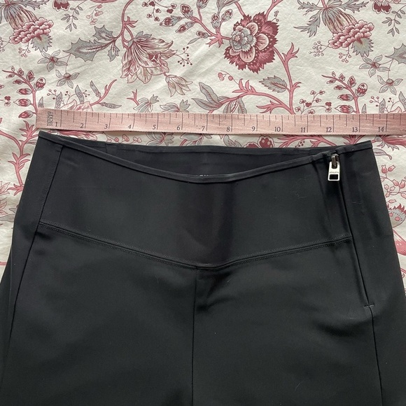 Athleta Interstellar Tight High Rise Black Split Hem Travel Office Career Work 0 - Picture 13 of 15